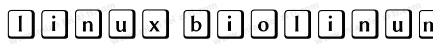 linux biolinum o字体转换